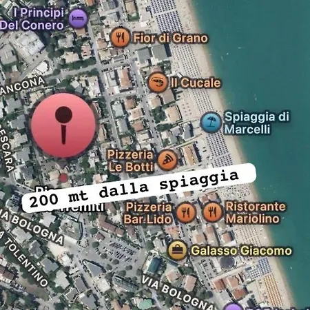 Conero Casa - Di Numana In Piazzale Tremiti 7 Con Parcheggio Esclusivo Appartement *